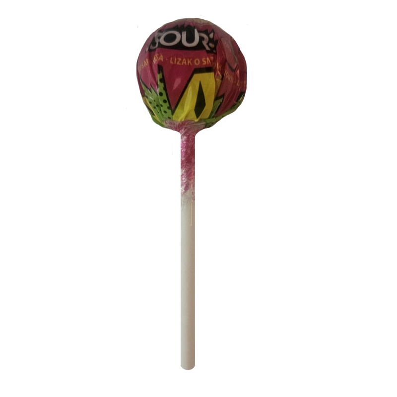 10 x  Sour Strawberry Flavour Chupa Chups Lolly Sweets Lollies 12g Each